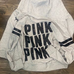 Pink zip up. Medium